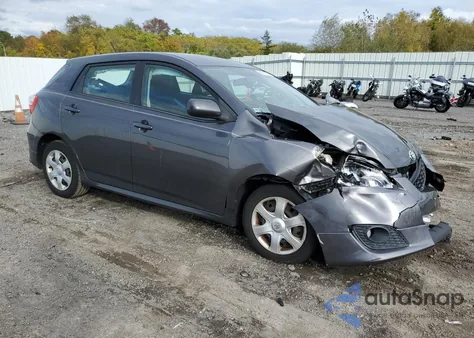 2010 Toyota Corolla Matrix from USA, damaged, VIN 2T1KU4EE8AC254331
